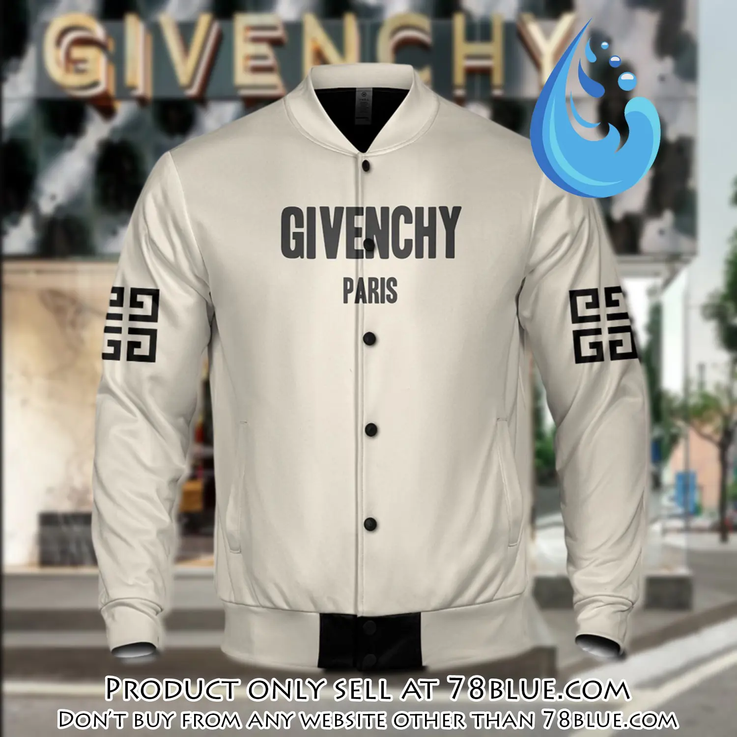 Luxury givenchy varsity premium baseball jacket bjv1056 78b1417240